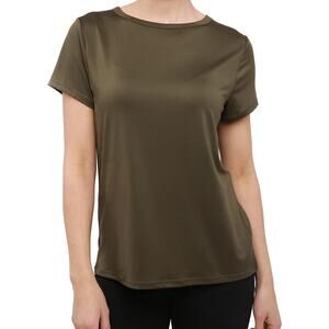 FITKICKS CROSSOVERS Active Lifestyle T-Shirt - Olive / Large